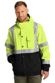 CornerStone ANSI 107 Class 3 Waterproof Insulated Ripstop Bomber Jacket CSJ501 - Image 3