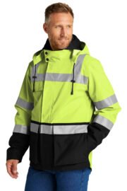 CornerStone ANSI 107 Class 3 Waterproof Ripstop 3-In-1 Parka CSJ502 - Image 2