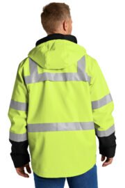 CornerStone ANSI 107 Class 3 Waterproof Ripstop 3-In-1 Parka CSJ502 - Image 4