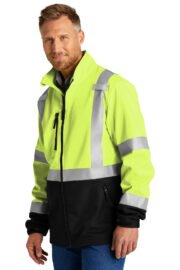 CornerStone ANSI 107 Class 3 Soft Shell Jacket CSJ503 - Image 2