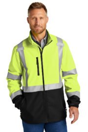 CornerStone ANSI 107 Class 3 Soft Shell Jacket CSJ503 - Image 3