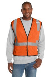 CornerStone ANSI 107 Class 2 Economy Mesh One-Pocket Vest. CSV100 - Image 3