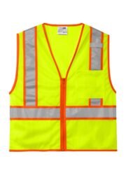 CornerStone ANSI 107 Class 2 Mesh Zippered Two-Tone Vest. CSV103 - Image 5