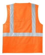 CornerStone - ANSI 107 Class 2 Mesh Back Safety Vest. CSV405 - Image 6