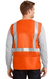 CornerStone - ANSI 107 Class 2 Mesh Back Safety Vest. CSV405 - Image 4