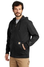 Carhartt Rain Defender Paxton Heavyweight Hooded Zip-Front Sweatshirt. CT100614 - Image 2