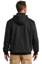 Carhartt Rain Defender Paxton Heavyweight Hooded Zip Mock Sweatshirt. CT100617 - Image 4