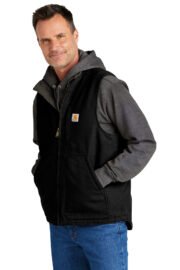 Carhartt Sherpa-Lined Mock Neck Vest CT104277 - Image 2