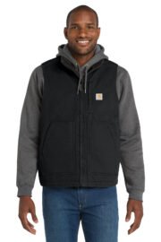 Carhartt Sherpa-Lined Mock Neck Vest CT104277 - Image 3