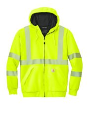 Carhartt ANSI 107 Class 3 Lined Full-Zip Sweatshirt CT104988 - Image 4