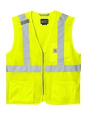 Carhartt ANSI Class 2 Mesh Zip-Front Vest CT106171 - Image 4