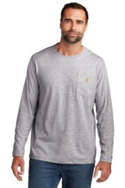 Carhartt Force Long Sleeve Pocket T-Shirt CT106656 - Image 9