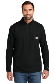 Carhartt Force 1/4-Zip Long Sleeve T-Shirt CT106660 - Image 2