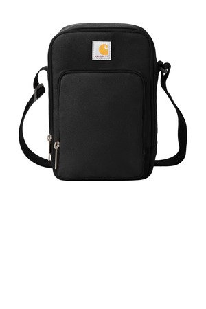 CTB0000482_black_flat_front Carhartt Crossbody Zip Bag CTB0000482 - Image 1