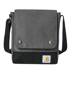 CTB0000606_grey_bag_front Carhartt Crossbody Snap Bag CTB0000606 - Image 1