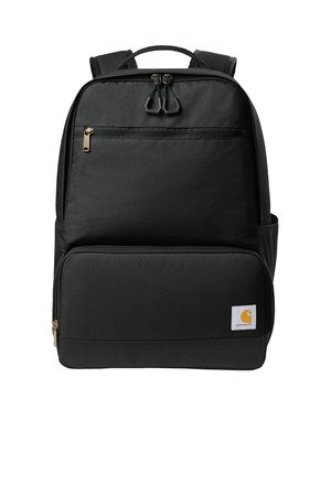 CTB0000607_black_bag_front Carhartt Two-Compartment Cooler Backpack CTB0000607 - Image 1