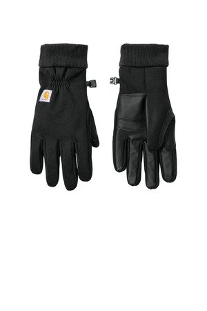 CTGF0622_black_glove_main Carhartt Thermal-Lined Fleece Touch-Sensitive Glove CTGF0622 - Image 1
