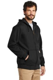Carhartt Midweight Hooded Zip-Front Sweatshirt. CTK122 - Image 2
