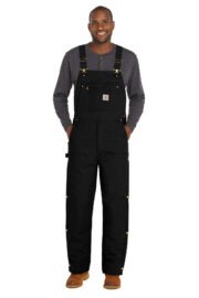 Carhartt Short Firm Duck Insulated Bib Overalls CTS106672 - Image 2
