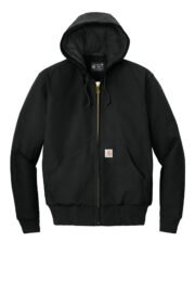 Carhartt Tall Quilted-Flannel-Lined Duck Active Jac. CTT106677 - Image 4