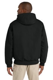 Carhartt Tall Quilted-Flannel-Lined Duck Active Jac. CTT106677 - Image 3