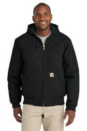 Carhartt Tall Quilted-Flannel-Lined Duck Active Jac. CTT106677 - Image 2