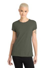District Women's Perfect Blend CVC Tee. DM108L - Image 15