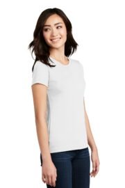 District Women's Perfect Blend CVC Tee. DM108L - Image 2
