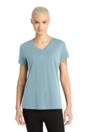 District - Women's Perfect Weight V-Neck Tee. DM1170L - Image 9