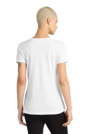 District - Women's Perfect Weight V-Neck Tee. DM1170L - Image 3