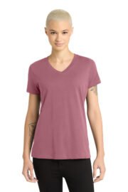 District - Women's Perfect Weight V-Neck Tee. DM1170L - Image 23
