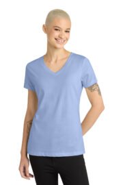 District - Women's Perfect Weight V-Neck Tee. DM1170L - Image 25