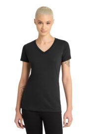 District Women's Perfect Blend CVC V-Neck Tee. DM1190L - Image 8