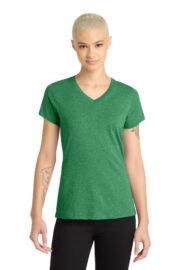 District Women's Perfect Blend CVC V-Neck Tee. DM1190L - Image 16