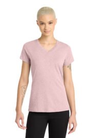 District Women's Perfect Blend CVC V-Neck Tee. DM1190L - Image 17
