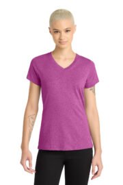 District Women's Perfect Blend CVC V-Neck Tee. DM1190L - Image 20