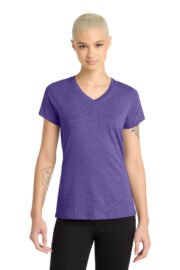 District Women's Perfect Blend CVC V-Neck Tee. DM1190L - Image 21