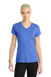 District Women's Perfect Blend CVC V-Neck Tee. DM1190L - Image 23