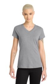 District Women's Perfect Blend CVC V-Neck Tee. DM1190L - Image 24