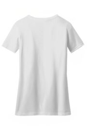District Women's Perfect Blend CVC V-Neck Tee. DM1190L - Image 6