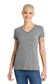 District Women's Perfect Tri V-Neck Tee. DM1350L - Image 14