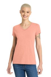 District Women's Perfect Tri V-Neck Tee. DM1350L - Image 16