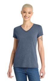 District Women's Perfect Tri V-Neck Tee. DM1350L - Image 23