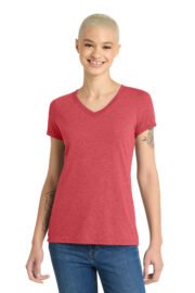 District Women's Perfect Tri V-Neck Tee. DM1350L - Image 26
