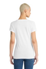 District Women's Perfect Tri V-Neck Tee. DM1350L - Image 4