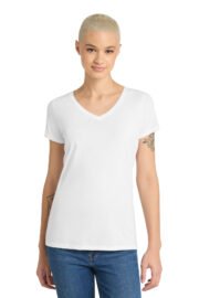 District Women's Perfect Tri V-Neck Tee. DM1350L - Image 29