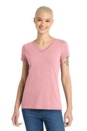 District Women's Perfect Tri V-Neck Tee. DM1350L - Image 30