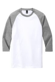 District Perfect Tri 3/4-Sleeve Raglan. DM136 - Image 5