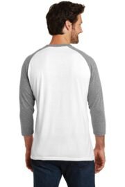 District Perfect Tri 3/4-Sleeve Raglan. DM136 - Image 4
