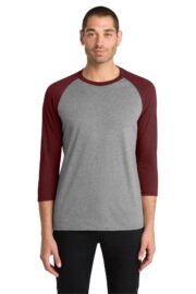 District Perfect Tri 3/4-Sleeve Raglan. DM136 - Image 13